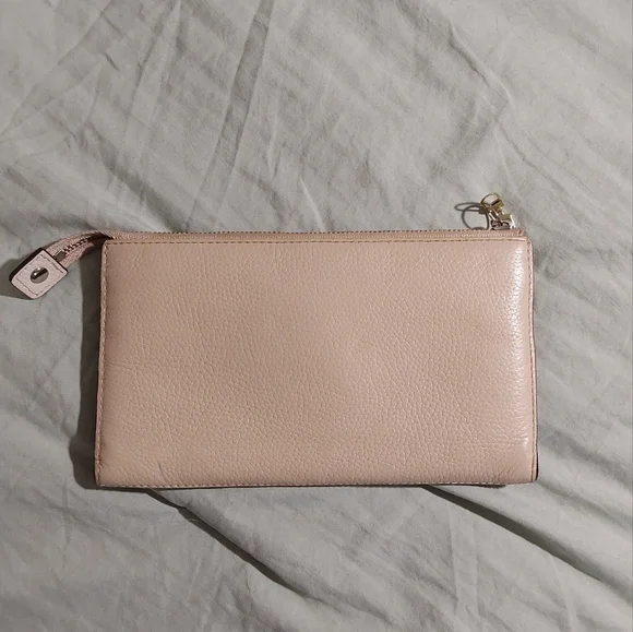 Coach Beige Shoulder Bag with Scarf and Wallet - Picture 12 of 15